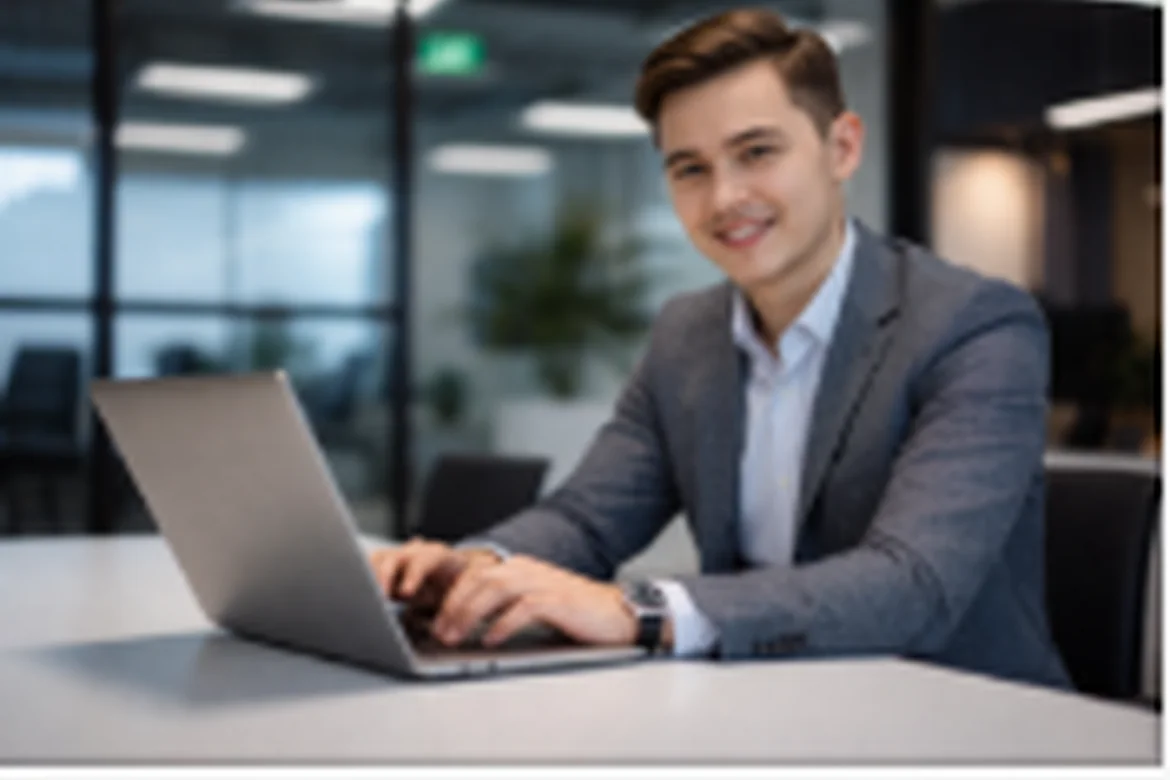 Young professional learning IT skills while preparing for a high-paying tech career in the UK.