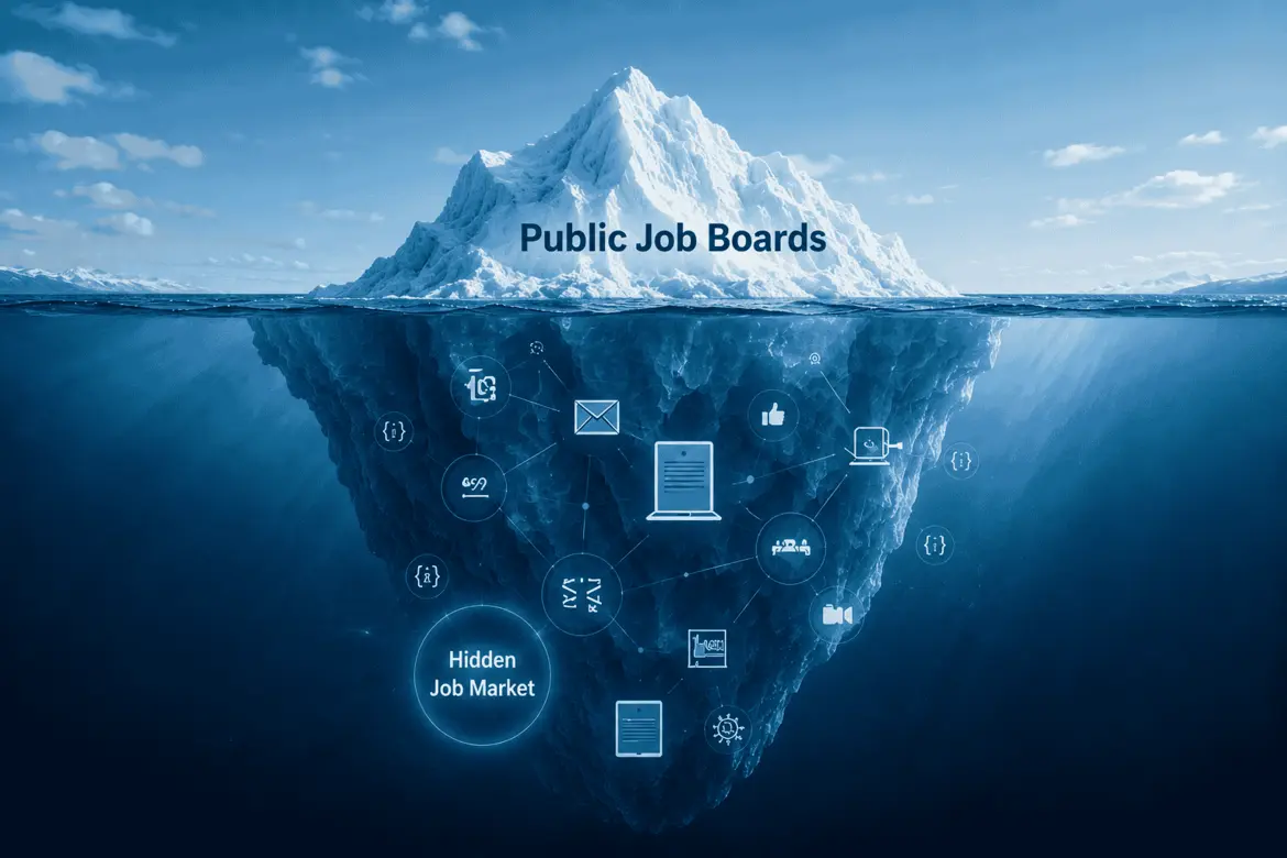 using networking and online platforms to access hidden job opportunities in the technology industry